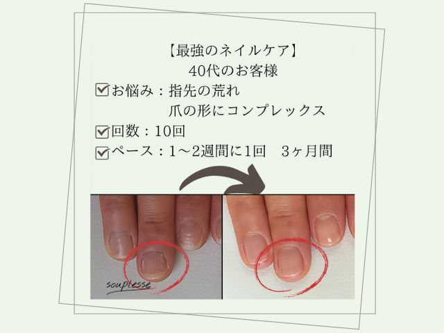 サロンメニュー　解説　ネイルサロン　初めて　ガイド