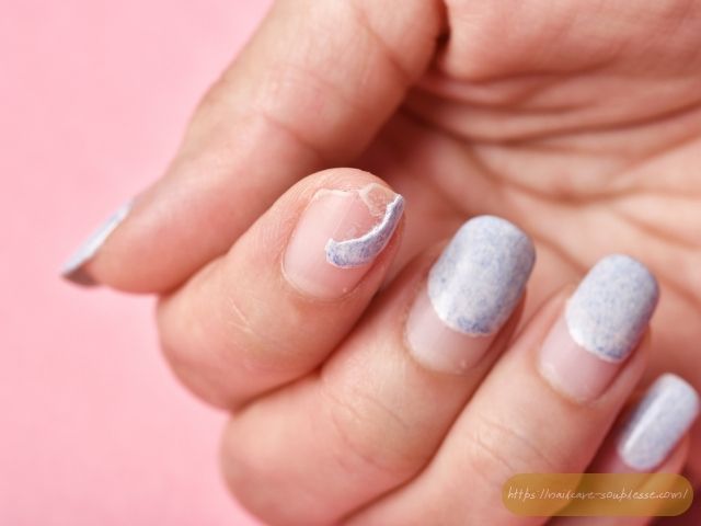 ささくれ　二枚爪　健やか　手元　習慣