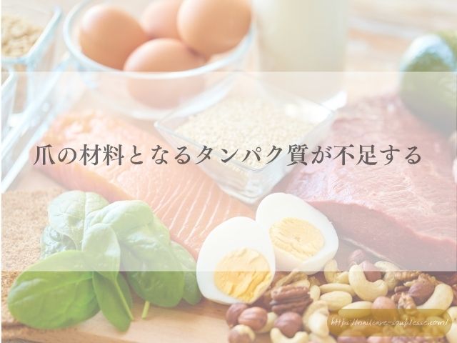 ダイエット 爪 ネイルトラブル